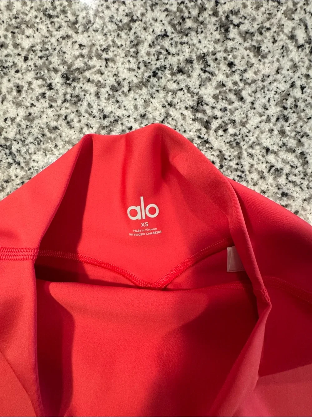 ALO Yoga High-Waist Candy Red Energy Short